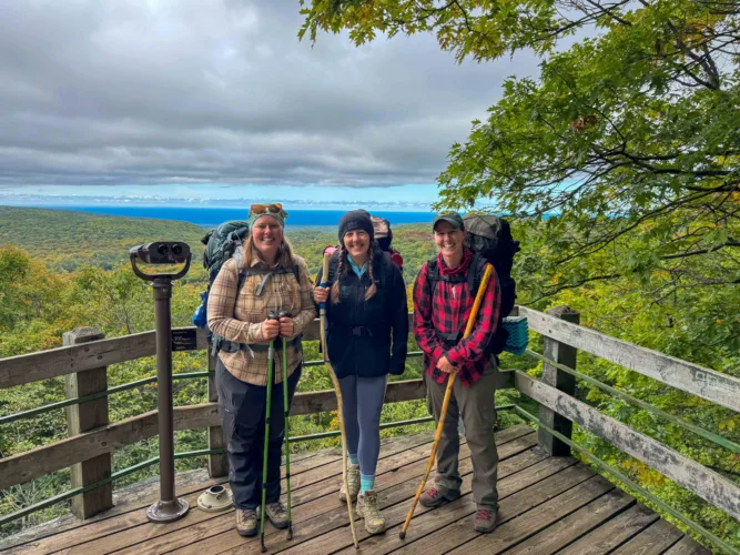 Incomparable vistas in the UP's Porkies